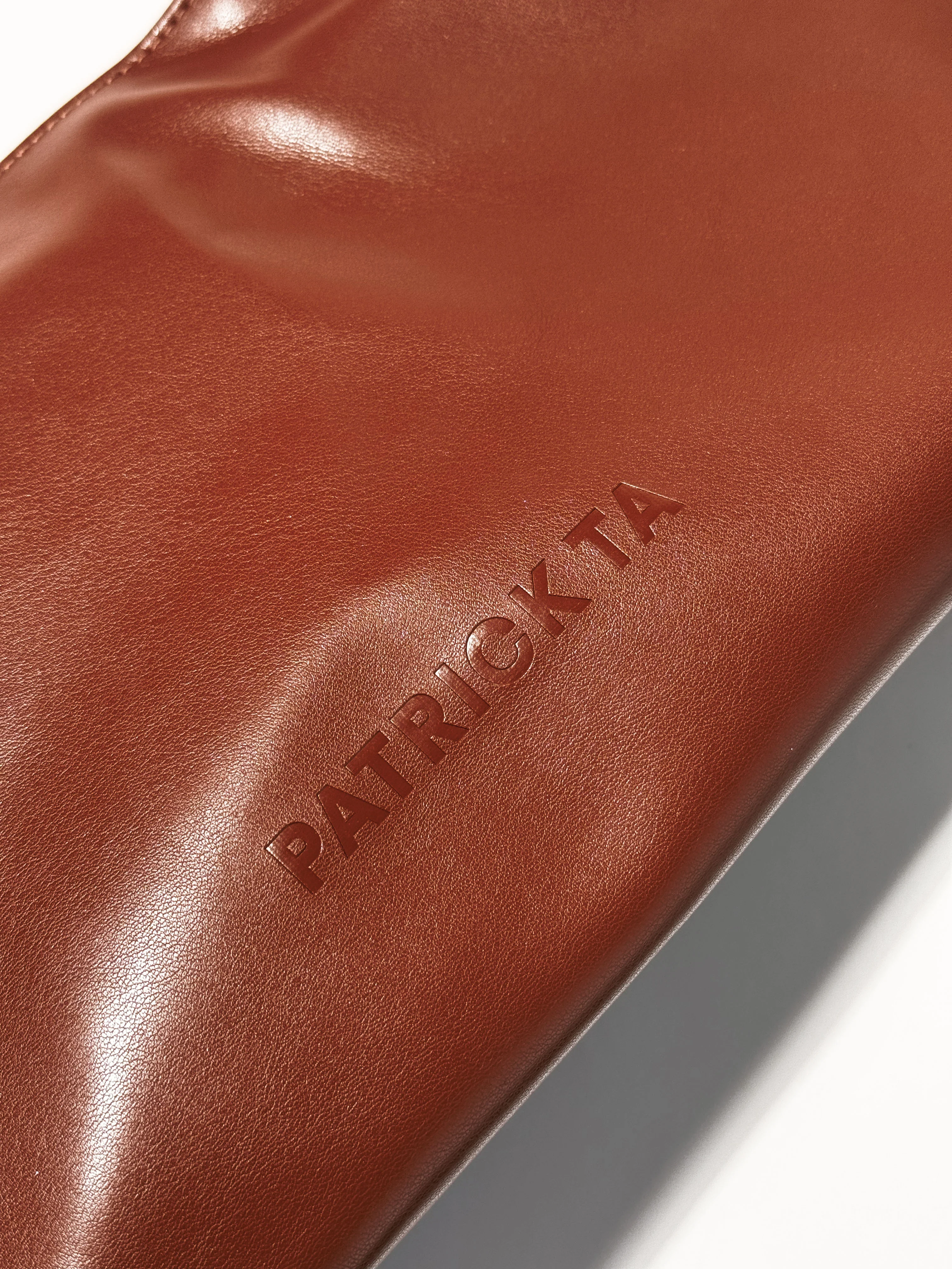 The Elevated Beauty Bag In Brown - Image 2
